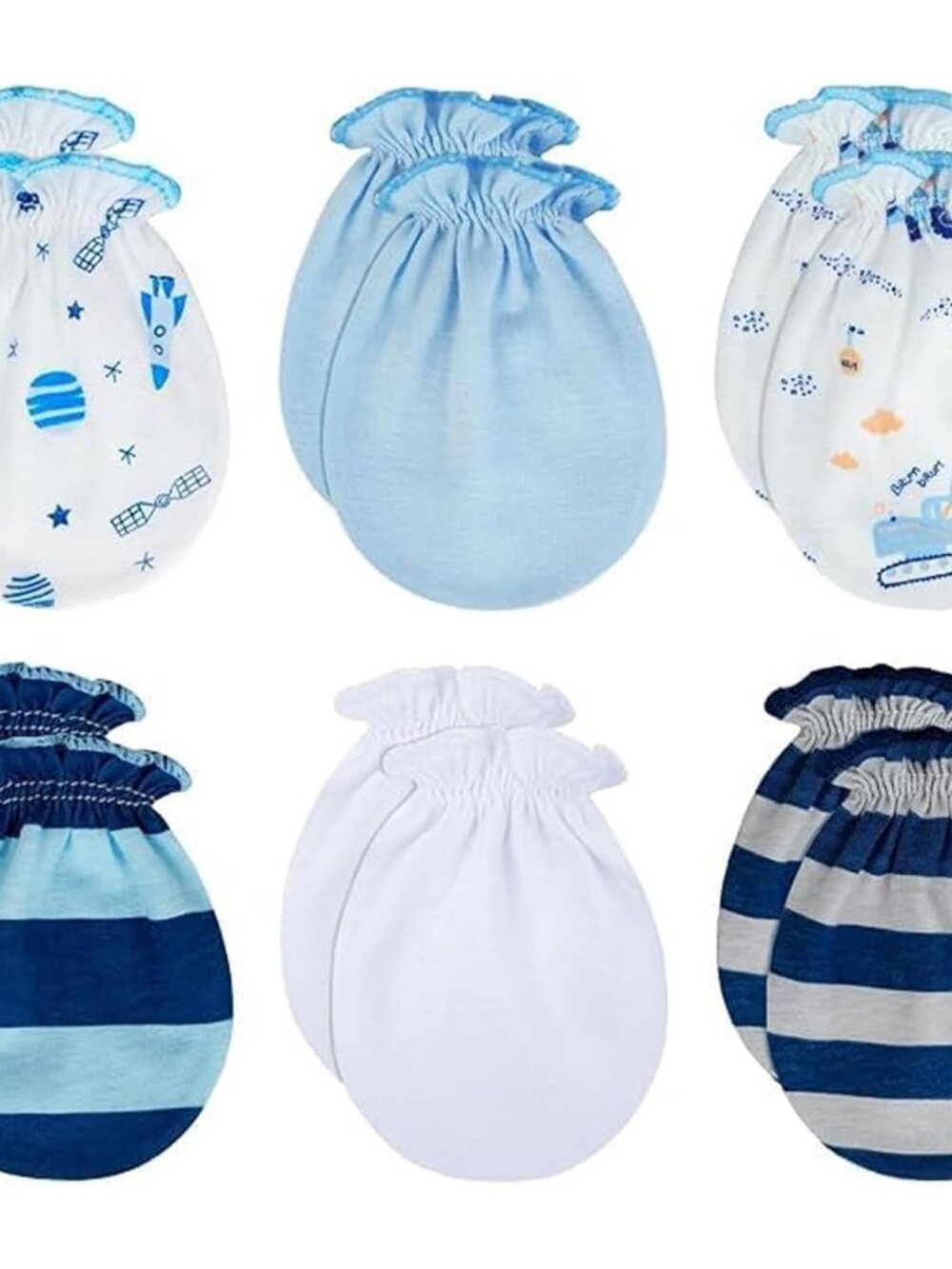 Baby Mittens No Scratch, Newborn Gloves 0-6M, Registry Essential